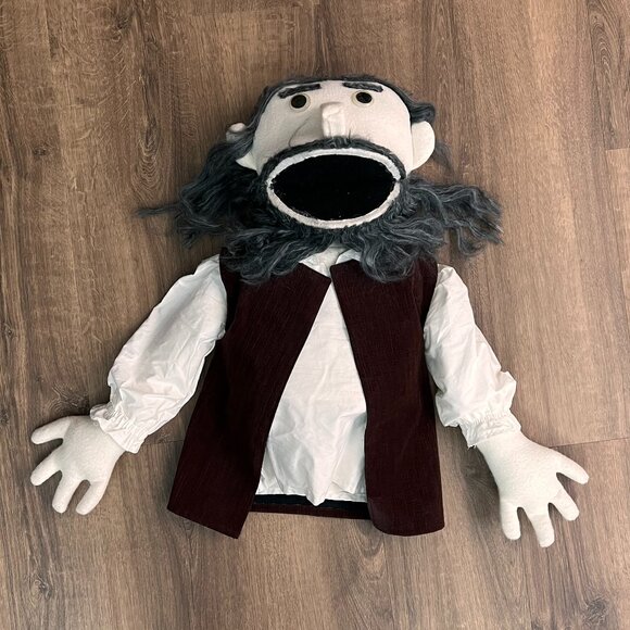 Large Handmade Custom Puppet Old Man - Picture 3 of 15
